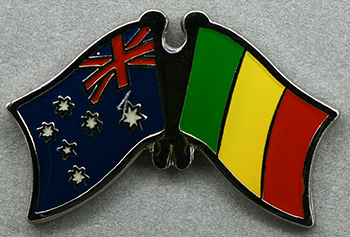 Australia - Mali Friendship Pin