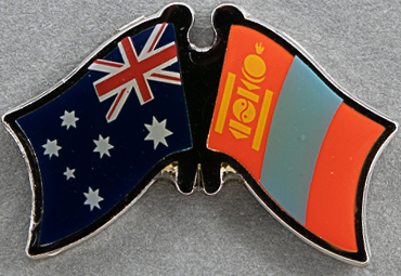 Australia - Mongolia Friendship Pin