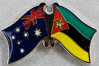 Australia - Mozambique Friendship Pin