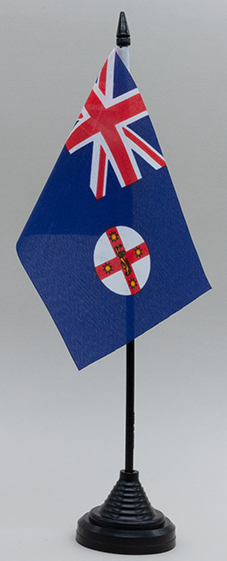 New South Wales Desk Flag 10x15cm