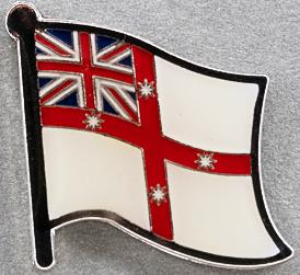 Colonial Flag Pin Australia