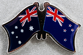 Australia - New Zealand Friendship Pin