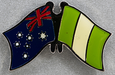Australia - Nigeria Friendship Pin