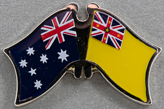 Australia - Niue Friendship Pin