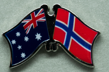 Australia - Norway Friendship Pin