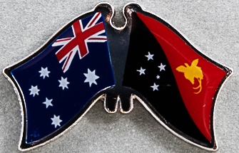 Australia - Papua New Guinea Friendship Pin
