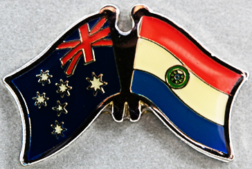 Australia - Paraguay Friendship Pin