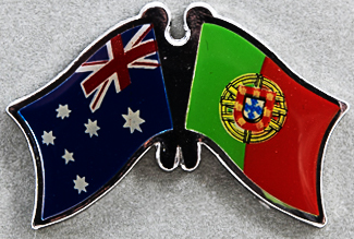 Australia - Portugal Friendship Pin