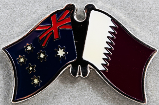 Australia - Qatar Friendship Pin