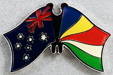 Australia - Seychelles Friendship Pin