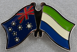 Australia - Sierra Leone Friendship Pin