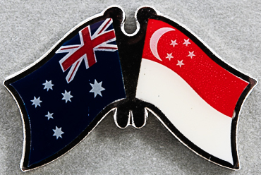 Australia - Singapore Friendship Pin
