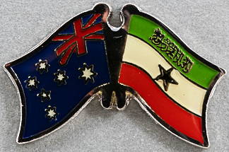 Australia - Somaliland Friendship Pin