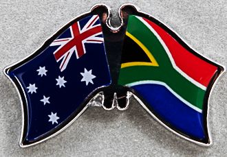 Australia - South Africa Friendship Pin