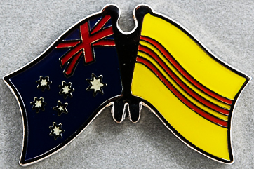 Australia - South Vietnam Friendship Pin