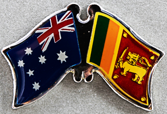 Australia - Sri Lanka Friendship Pin