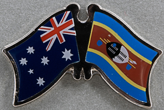 Australia - Swaziland Friendship Pin