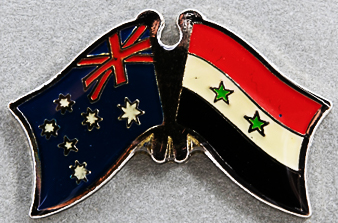 Australia - Syria Friendship Pin