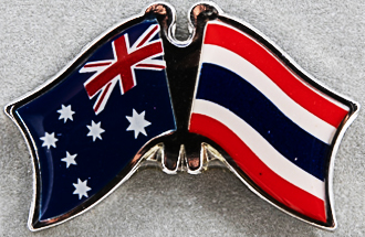Australia - Thailand Friendship Pin