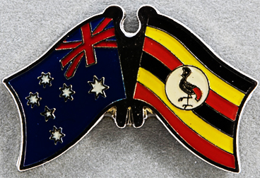 Australia - Uganda Friendship Pin