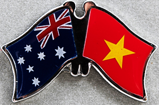 Australia - Vietnam Friendship Pin