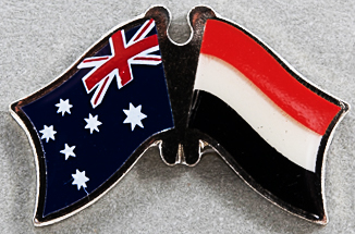 Australia - Yemen Friendship Pin