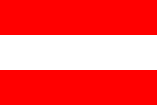 Austria Flag without Crest