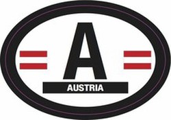 Austria Flag Decal
