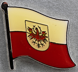 Tyrol Flag Pin Austria