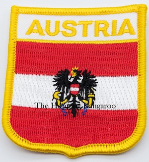 Austria Shield Patch with Eagle