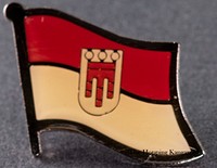 Vorarlberg Flag Pin Austria