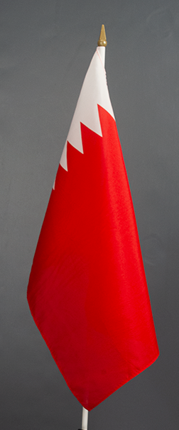 Bahrain Hand Held Flag