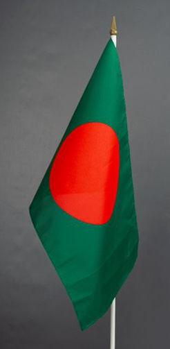 Bangladesh Hand Held Flag