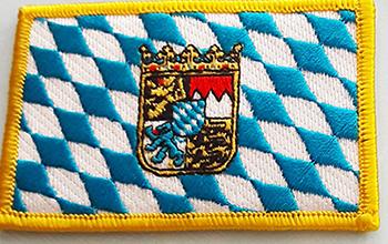 Bavaria w Emblem Rect Patch