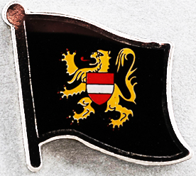 Belgium BRABANT Flag Pin