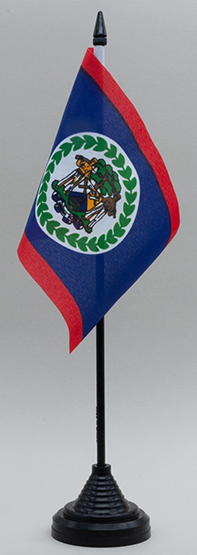Belize Desk Flag