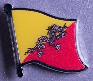 Bhutan Lapel Pin