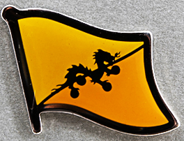 Bhutan Lapel Pin