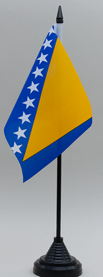 Bosnia - Herzegovina Desk Flag