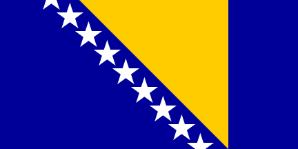 Bosnia - Herzegovina Flag