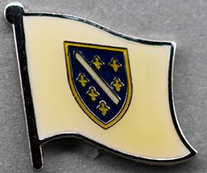 Bosnia Previous Flag Pin