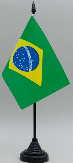 Brazil Desk Flag