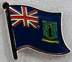 British Virgin Island Lapel Pin