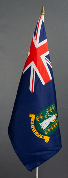 British Virgin Island Hand Waver Flag