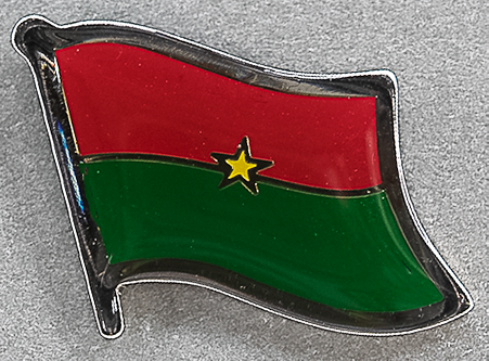 Burkina Lapel Pin