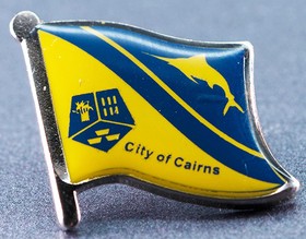 Cairns City Lapel Pin