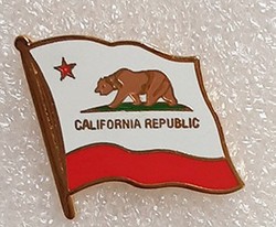 California Flag Lapel Pin