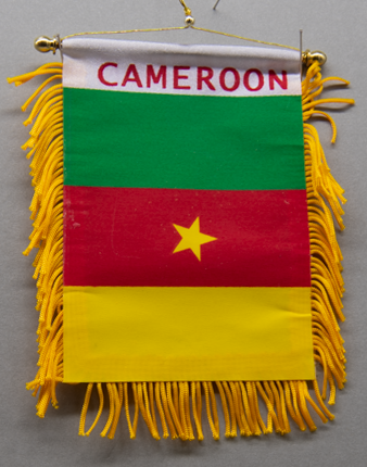 Cameroon Mini Car Flag