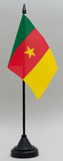 Cameroon Desk Flag