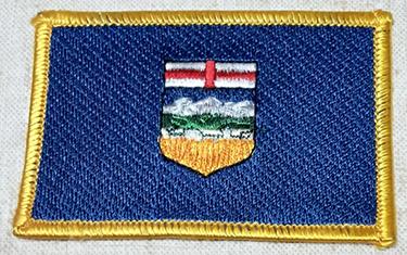 Canada Alberta Rectangular Patch